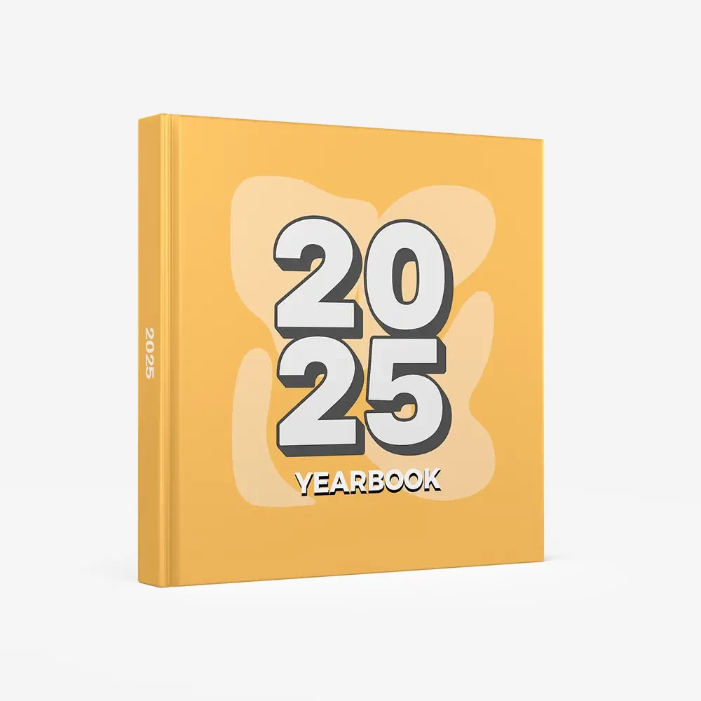 Retro Jahresbuch – Gelb